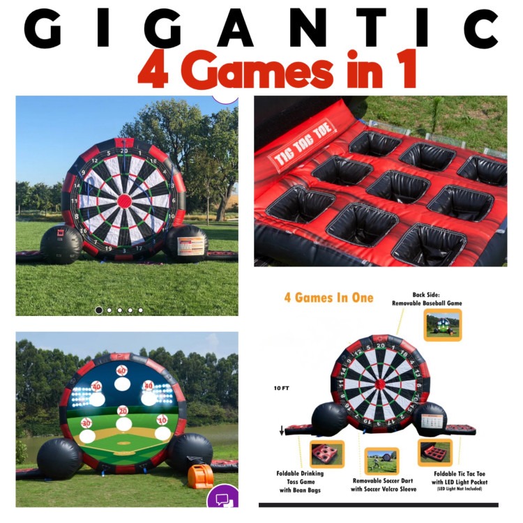 MULTI-USE 10 FT SOCCER DART