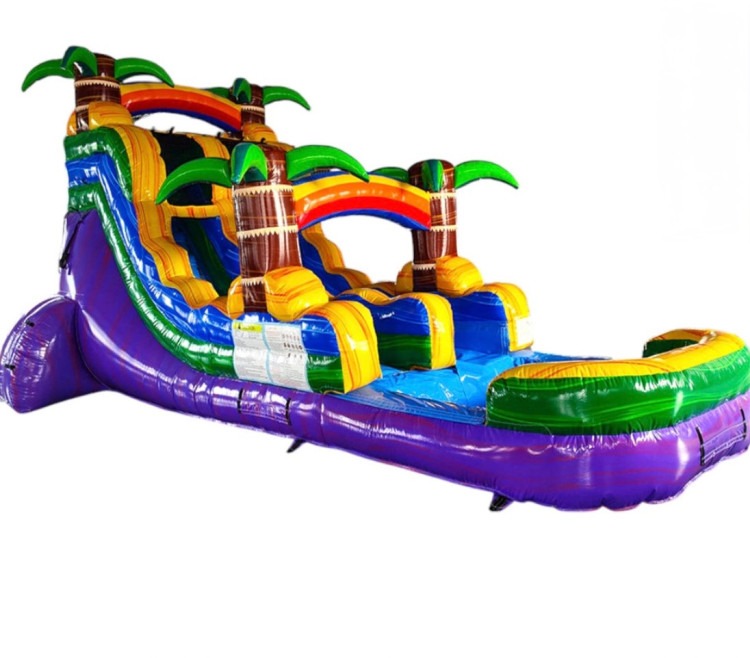 16' Goombay Splash Single Lane Water Slide