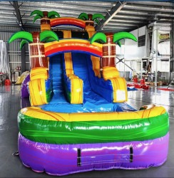 IMG 8703 1752336575 16' Goombay Splash Single Lane Water Slide