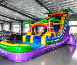 IMG 8704 1752336575 16' Goombay Splash Single Lane Water Slide